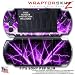 Lightning Purple WraptorSkinz Skin and Screen Protector Kit fits Sony PSP Slim (PSP 2000)