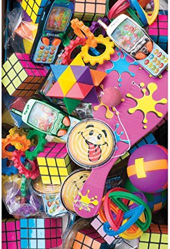 SmileMakers Fun and Games Treasure Chest Refill - Prizes and Giveaways - 108 Pieces