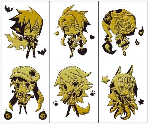 Disgaea 4 demon picture seal set Gold Ver. (japan import)