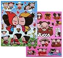 Funny Love Pucca & Garu Sticker - 2 Sheet Pucca stickers set