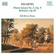 Piano Sonata 3 / Ballades Op 10