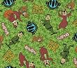 By The Yard Yogi Bear & BooBoo Toss Quilt Cotton Fabric