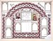 The automatic family record and marriage certificate (Reprint 24 x 19)
