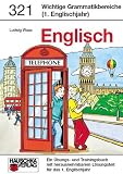 Englisch, Wichtige Grammatikbereiche ( 1. Englischjahr )