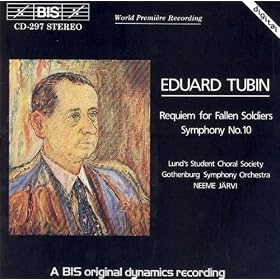 Tubin: Reekviem Langenud Soduritele (Requiem For Fallen Soldiers) / Symphony No. 10