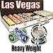 500 Las Vegas Poker Chip Set with Free WPT Rule Book. 14 Gram Heavy Weighted Poker Chips.