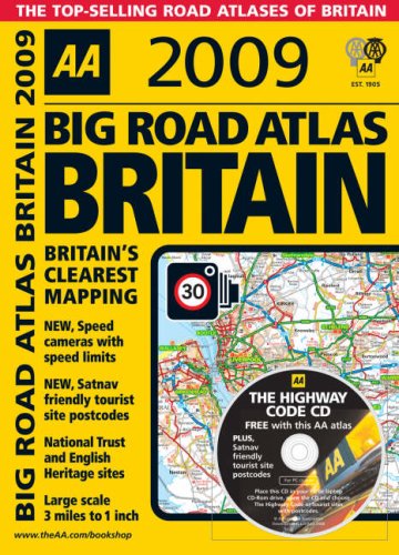 City Travel Guides Discounted  Books : AA Big Road Atlas Britain (AA Atlases and Maps) (AA Atlases and Maps) (AA Atlases and Maps)