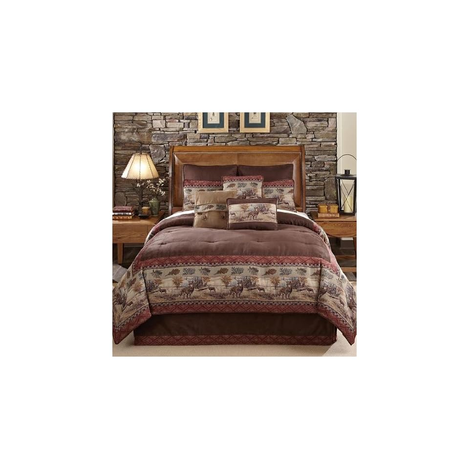 Croscill Classics Deer Valley Comforter Set And Accessories On