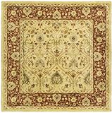 Safavieh Persian Legend New Zealand Wool PL819D Ivory 6 Square Handmade Wool Area Rug