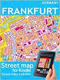 Map of Frankfurt am Main (Maps of Germany)
