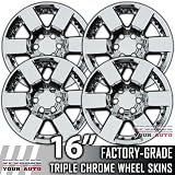 06-10 Nissan Frontier 16 Chrome Wheel Skin Covers 