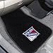 FANMATS 17174 New York Rangers 2-Piece Embroidered Team Logo Car Mat Set, Front Row Automotive Floor Mats