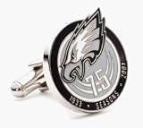 Philadelphia Eagles NFL 75th Anniversary Executive Cufflinks w/Jewelry Box