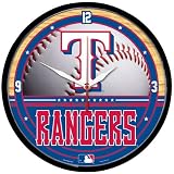 Wincraft Texas Rangers Round Clock