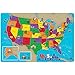 54 Piece USA Foam Map Puzzle