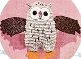 Vintage Crochet PATTERN to make - OWL Stuffed Animal Soft Toy. NOT a finished item. This is a pattern and/or instructions to make the item only.
