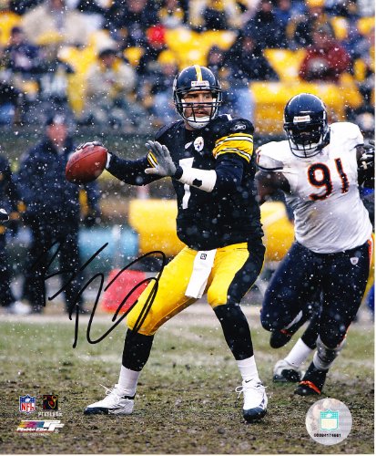 Ben Roethlisberger signed autographed 8 x 10 photo Steelers