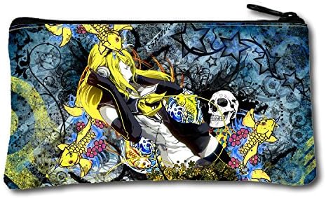 drawing skeleton bright girl vector vivid Pencil Case School Pencil Case Great Workmanship (Two Sides)