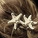 Canserin Fashion Women Lady Girls Pretty Natural Starfish Star Beige Hair Clip