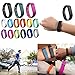 Henoda 15 Pcs Large Replacement Bands with Clasps for Fitbit Flex Only /No Tracker (Pack of 15 (Large))