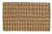 Extra Weave Eco Stripe 18 by 30-Inch Seagrass and Coir Doormat