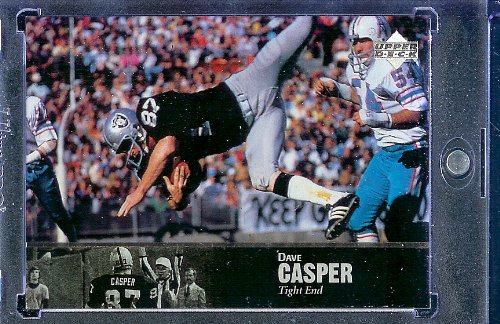 1997 Upper Deck Legends # 86 Dave Casper Oakland Raiders Football Card - Mint !!