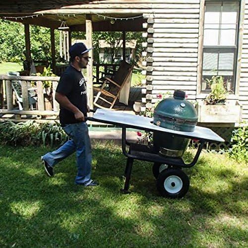 Grill Barrow Portable Kamado Grill Stand For Large 18-inch Ceramic Grills