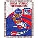 NHL Baby Triple Woven Jacquard Throw - New York Rangers