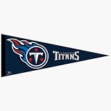 Football Pennants: NFL Tennessee Titans Pennant