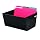 STEELMASTER Steel Posting Tub, Legal Size, 15.13 x 7 x 11.38 Inches, Black (2062TBK)