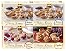 Gourmet Food : The Perfect Bite Co  Breakfast & Dessert Pack- 2 Blueberry Lemon Cream Trays, 1 Raspberry Cream Tray, 1 Pumpkin Spice Tray, 32-Ounce (Pack of 4)