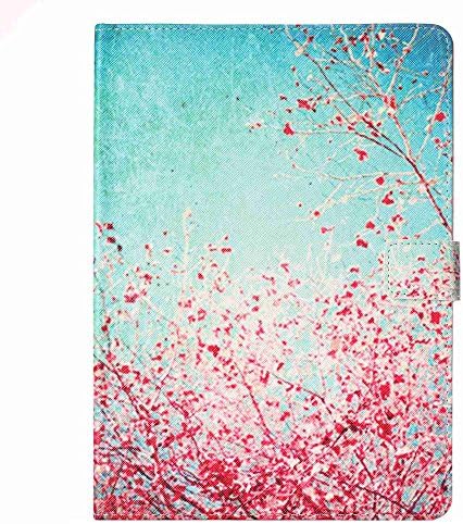 iPad Pro 9.7 case, Jamsay [Flip Stand][Magnetic Closure]Slim Fit Premium PU Leather Folio Case with Card Slots/Multiple Viewing Angles Free Stylus Pen for iPad Pro 9.7 inch (2016)-Sakura