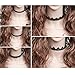ThyWay Hot Fashion Trend 9 Pieces Different Style Lace Tattoo Choker Collar Necklace Chain (Style 1)