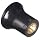 DimcoGray Black Thermoplastic Push-Pull Knob Female, Brass Insert: 10-32" Thread x 5/16" Depth, 3/4" Diameter x 3/4" Height x 1/2" Hub Dia x 21/32 Hub Length (Pack of 10)