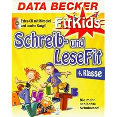 Data Becker FitKids, CD-ROMs, Schreib- und LeseFit 4. Klasse, 2 CD-ROMs