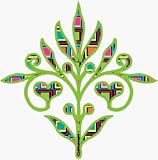 Tile Tree Auto Glass Sticker