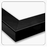16x20 Classic Flat Black Wood Frame - Great for Posters, Photos, Art Prints, Mirror, Chalk Boards, Cork Boards and... by FramingSPORTS