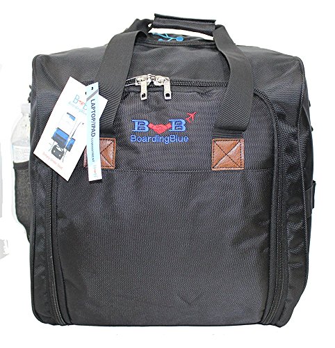New BoardingBlue Spirit Airlines Personal Item Under Seat in Black-FBA