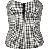 FULL TILT Zip Front Womens Tube Top