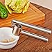 TanGeekor Garlic Press, Ginger Press, Stainless Steel, Clean Easily Mince & Crush & Chop Garlic Cloves & Ginger with Ease