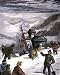 Photographic Prints of Blizzard halts a transcontinental train in Utah, 1870s from North Wind