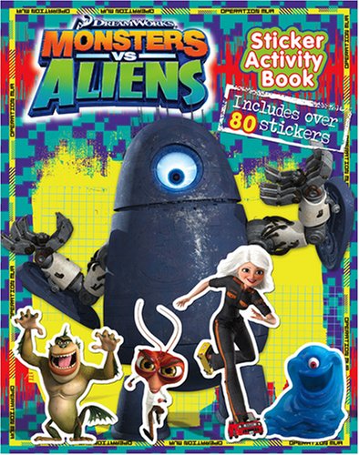 Monsters vs Aliens - Sticker Activity Book