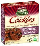 Mary's Gone Crackers love Cookies, N'Oatmeal Raisin, 5.5-Ounce Boxes (Pack of 6)