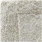 Regence Home Reversible Cotton Bath Rug, 17-Inch by 23-Inch, Natural