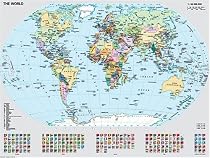Ravensburger Puzzle - Political World Map (1000 pieces)