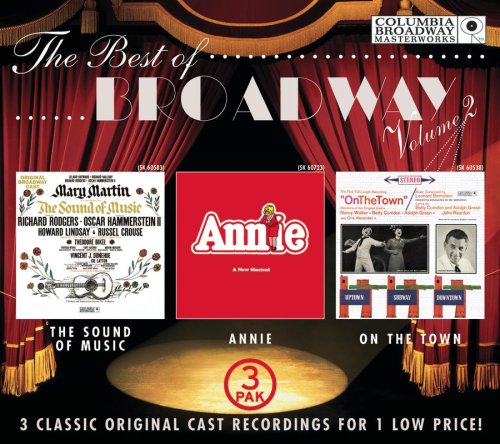 CD-Charts  Search : The Best of Broadway, Vol. 2: The Sound of Music/Annie/On the Town (Original Broadway Casts)