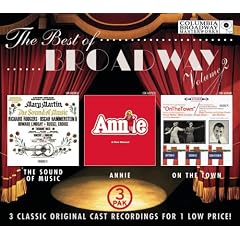 The Best of Broadway, Vol. 2: The Sound of Music/Annie/On the Town (Original Broadway Casts)
