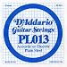 D'Addario Single Plain Steel 013