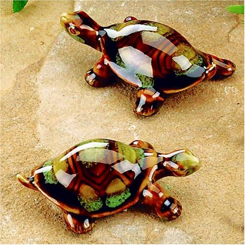 Mini Land Turtle Pair from the Golden Pond Collection