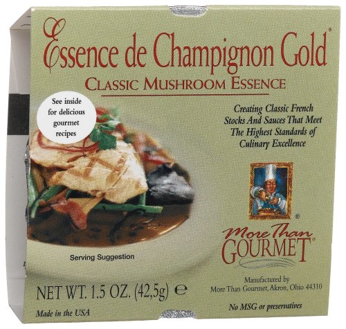 More Than Gourmet Essence De Champignon Gold® Mushroom Essence, 1.5-Ounce Units (Pack of... by More Than Gourmet